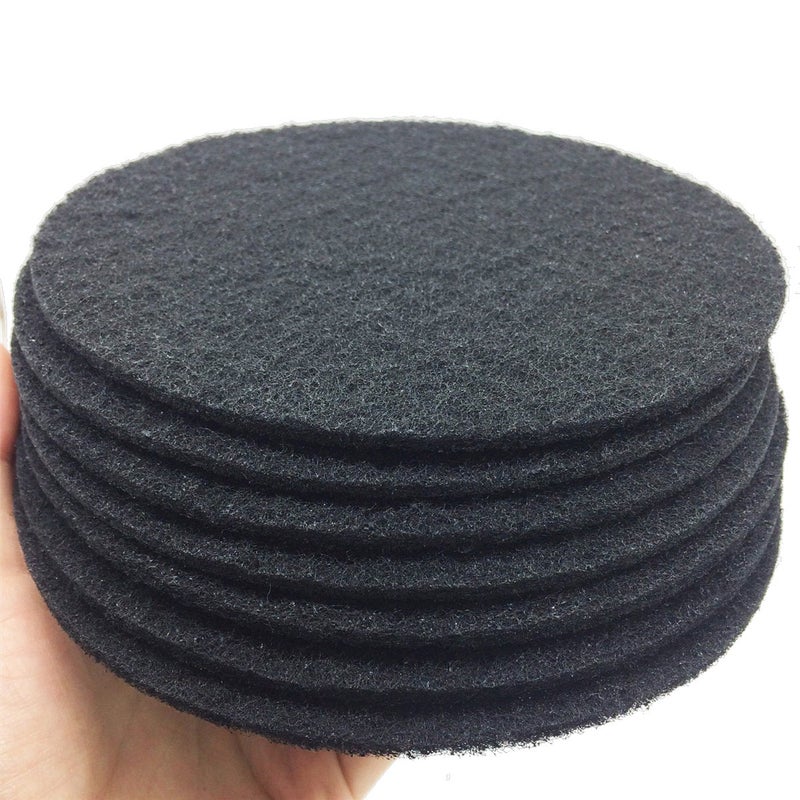 Beacozofu 7.25inch Kitchen Compost Bin Charcoal Filter Replacements, Compost Pail Replacement Carbon Filters 7.25 inch, Round - Image 4